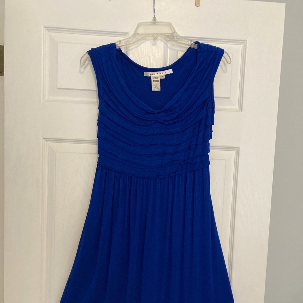 Max Studio Royal Blue Dress